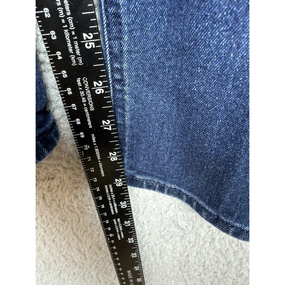 Levis 511 Slim Fit Commuter‎ Jeans Mens Actual Size 38x29 Dark Wash Reflective